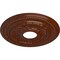 Ekena Millwork Galway Medallion (Canopies up to 3 1/4"), 15 3/4"OD x 3 1/4"ID x 1"P, Burnished Mahogany Crackle CM15GABMC - alternate 3
